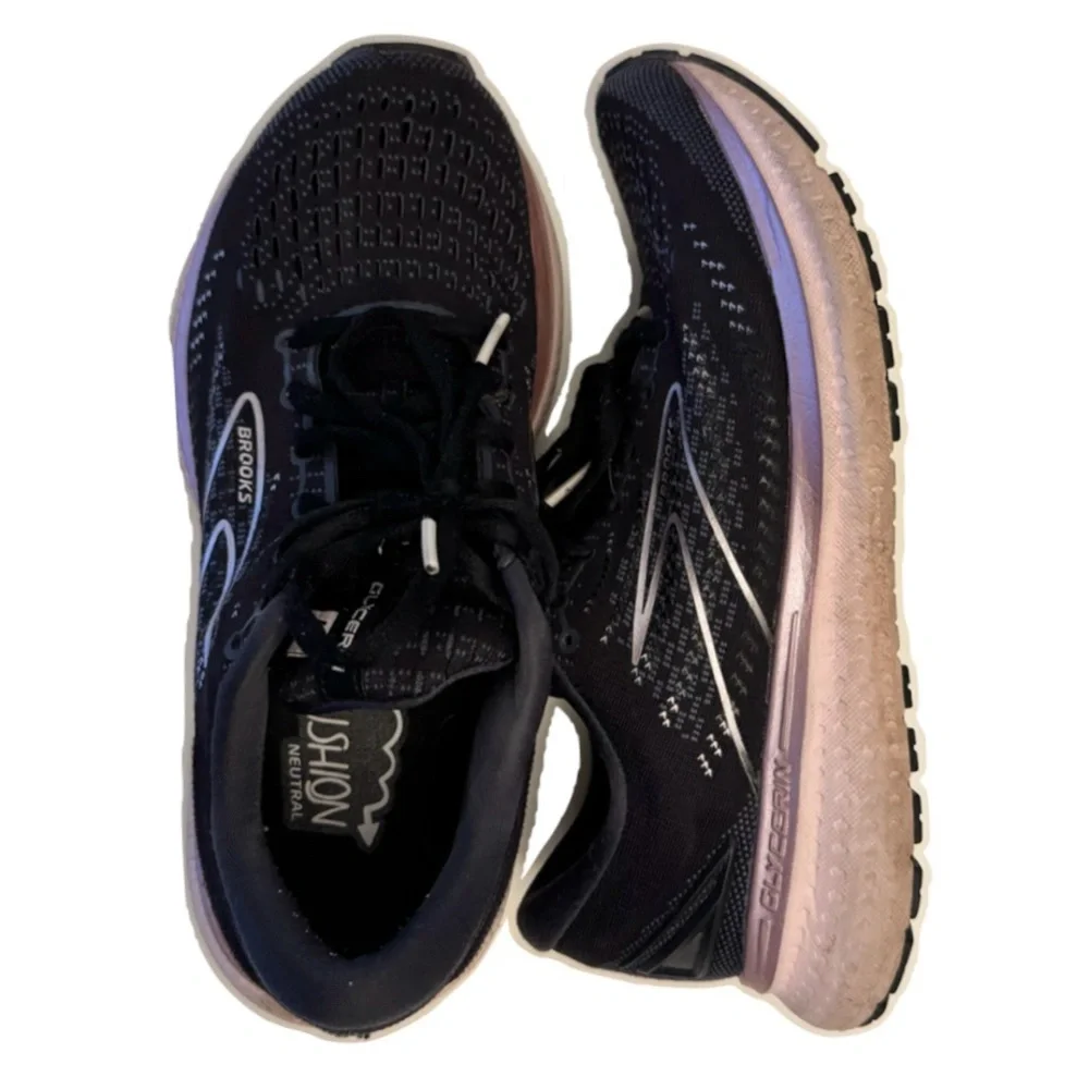 Brooks Glycerin 19 Black and Pink Womens Size 6.5 - Picture 8 of 11